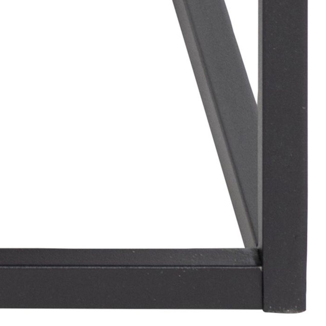 QUEEN DEATH Square Open Shelf Black Ash Coffee Table - Image 3