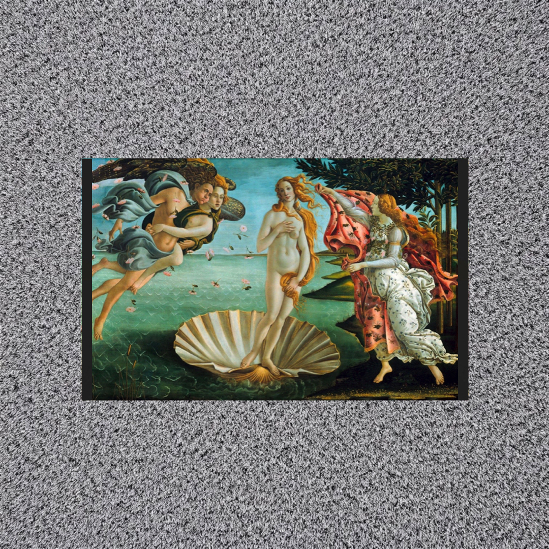 BIRTH OF VENUS Rectangle Coffee Table with Draw - Image 3