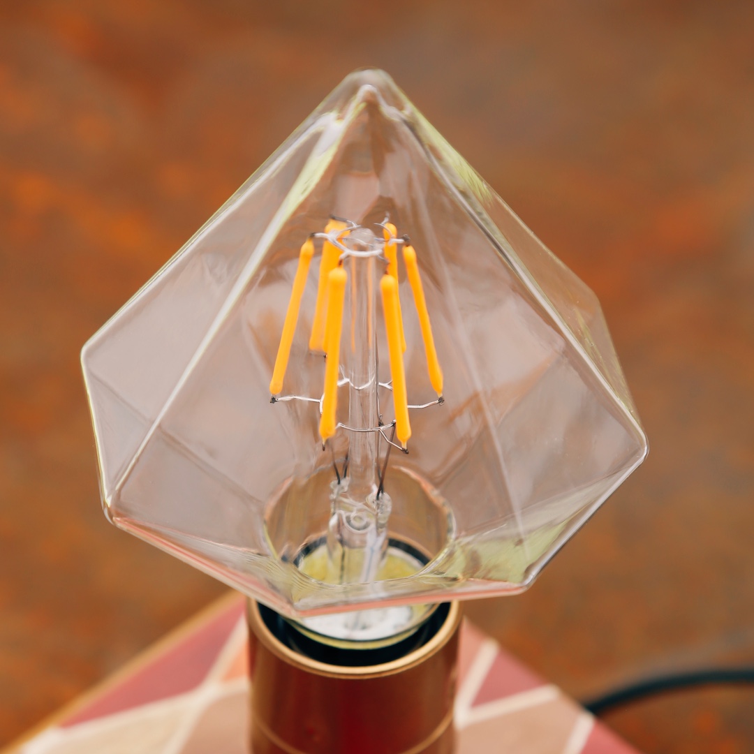 HARLEQUIN Oak Base Desk Light - Image 5